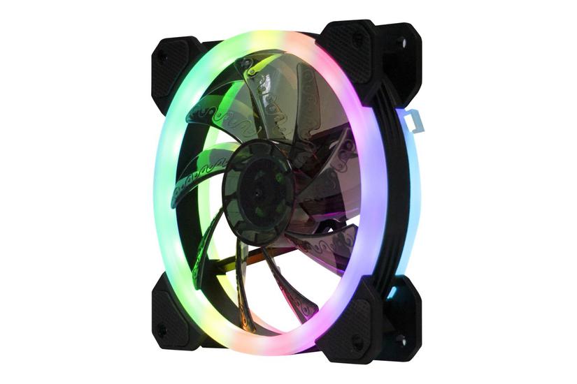 Silent Fan Led Series 120 Rgb   Indsats Med Blæser fra Cooltek