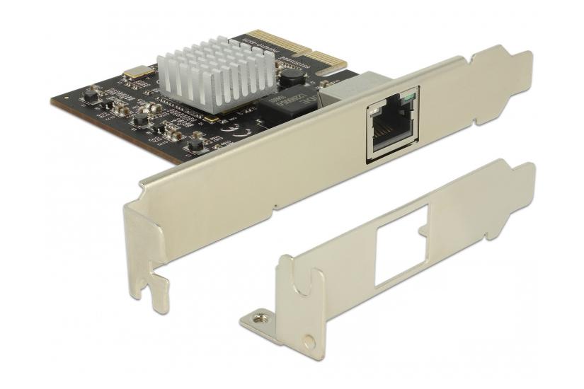 Pci Express Card > 1 X 10 Gigabit Lan Nbase T Rj45   Netværksadapter   Pcie 2.0 X4   10gb Ethernet fra Delock
