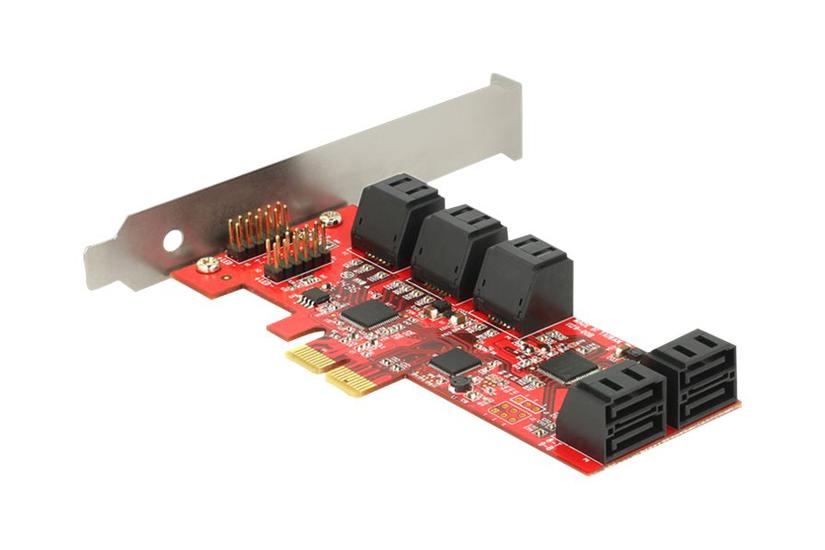 Lagringskontrol   Sata 6gb S   Pcie 2.0 X2 fra Delock