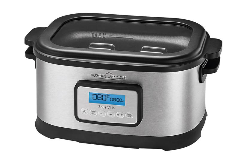 Pc Sv 1112   Vakuummadlavningsapparat   Rustfrit Stål Sort fra Proficook