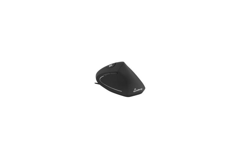 Mros230   Lodret Mus   Usb 2.0   Sort fra Mediarange
