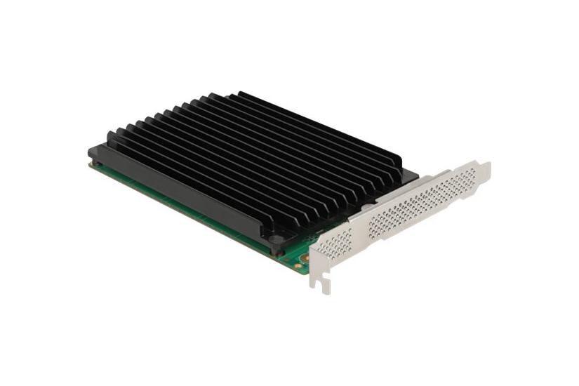 Pci Express X16 Card To 4 X Internal Nvme M.2 Key M   Bifurcation   Lagringskontrol   M.2 Nvme Card   Pcie 4.0 X16 fra Delock