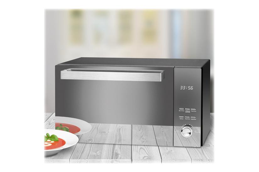 Pc Mwg 1204   Mikrobølgeovn Med Grill   Fritstående   Sort fra Proficook
