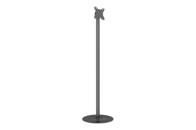 M Pro Single Pole Floorbase Komponenter Til Montering   For Tablet   Sort fra Multibrackets