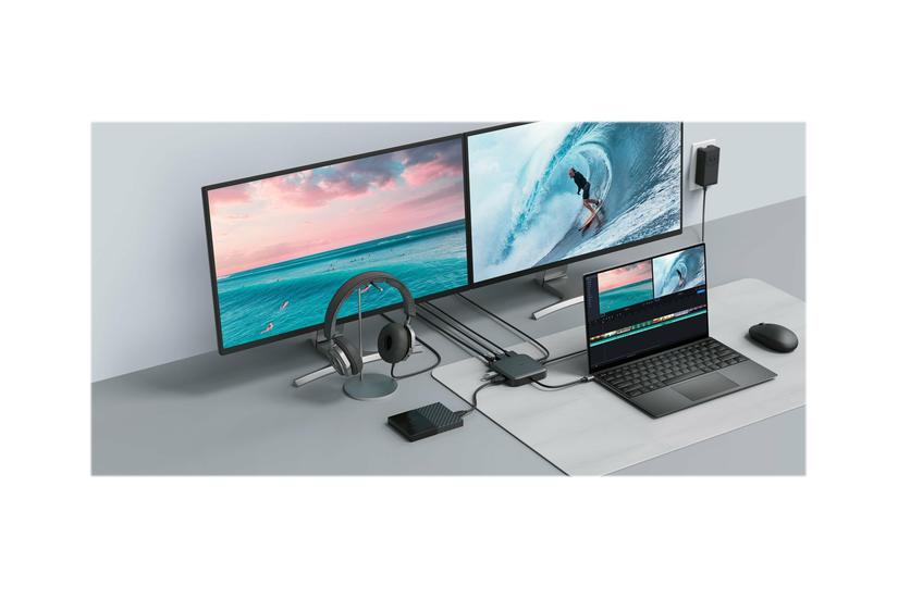 Targus Hyperdrive Mobil Dockingstation USB4 HDMI DP