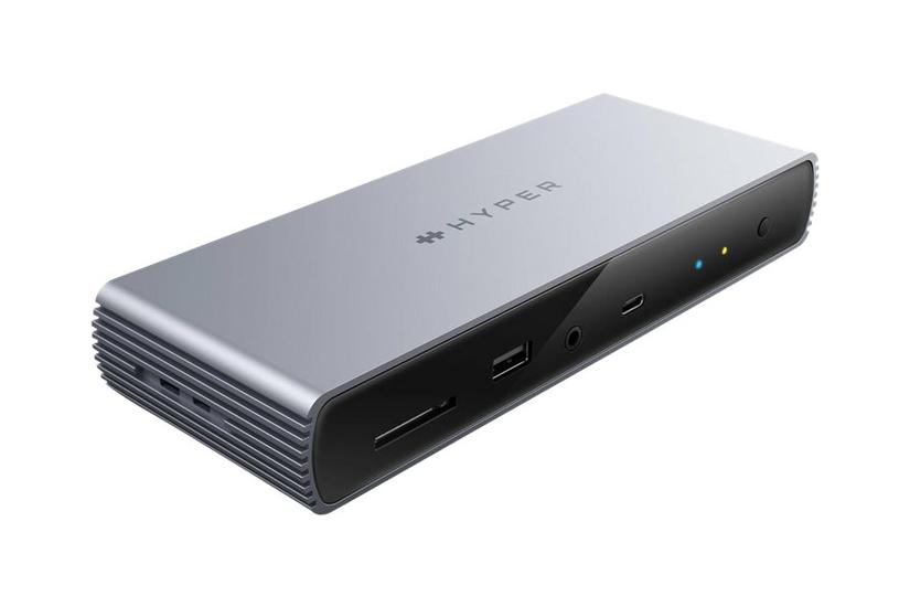 Hyperdrive   Dockingstation   Usb C   Thunderbolt 4   Hdmi   1gbe, 2.5gbe fra Targus