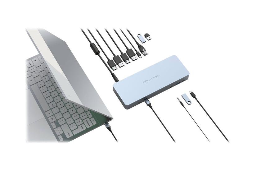 Hyperdrive Hd Gd1000   Dockingstation   Usb C   2 X Hdmi, 2 X Dp, Usb C   1gbe fra Targus