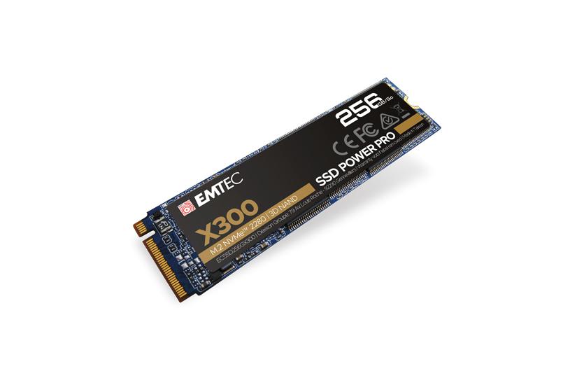 X300 M.2 256 Gb Pci Express 3.0 3d Nand Nvme fra Emtec