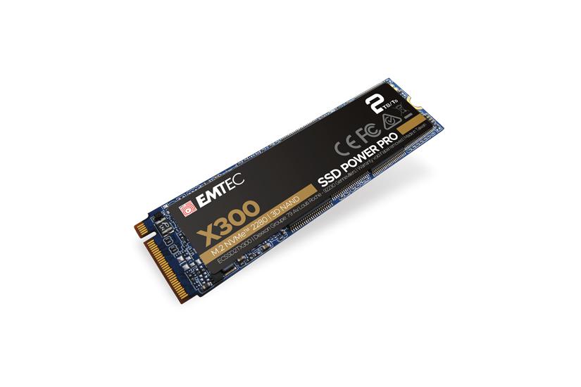 X300 M.2 2 Tb Pci Express 3.0 3d Nand Nvme fra Emtec