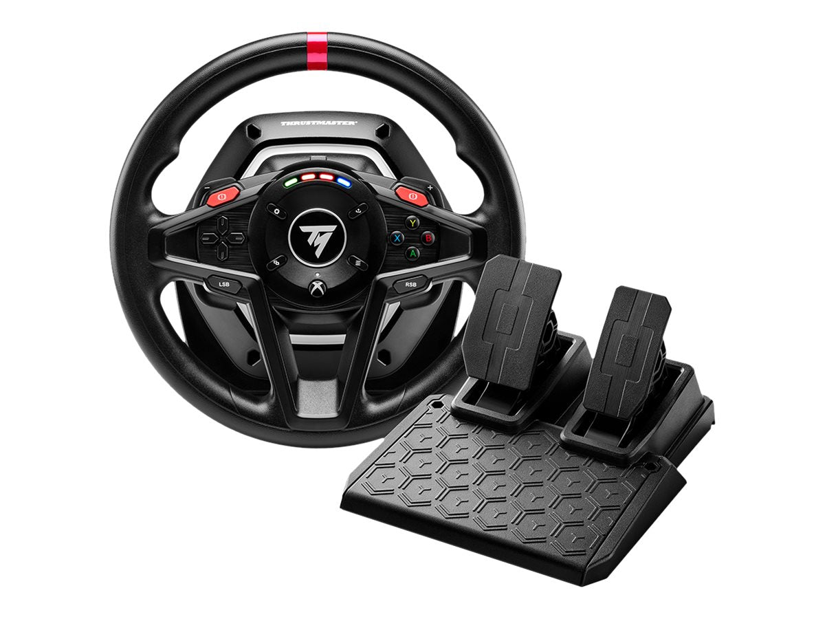 T128 Rat Og Pedalsæt Pc Sony Playstation 5 Sony Playstation 4 fra Thrustmaster