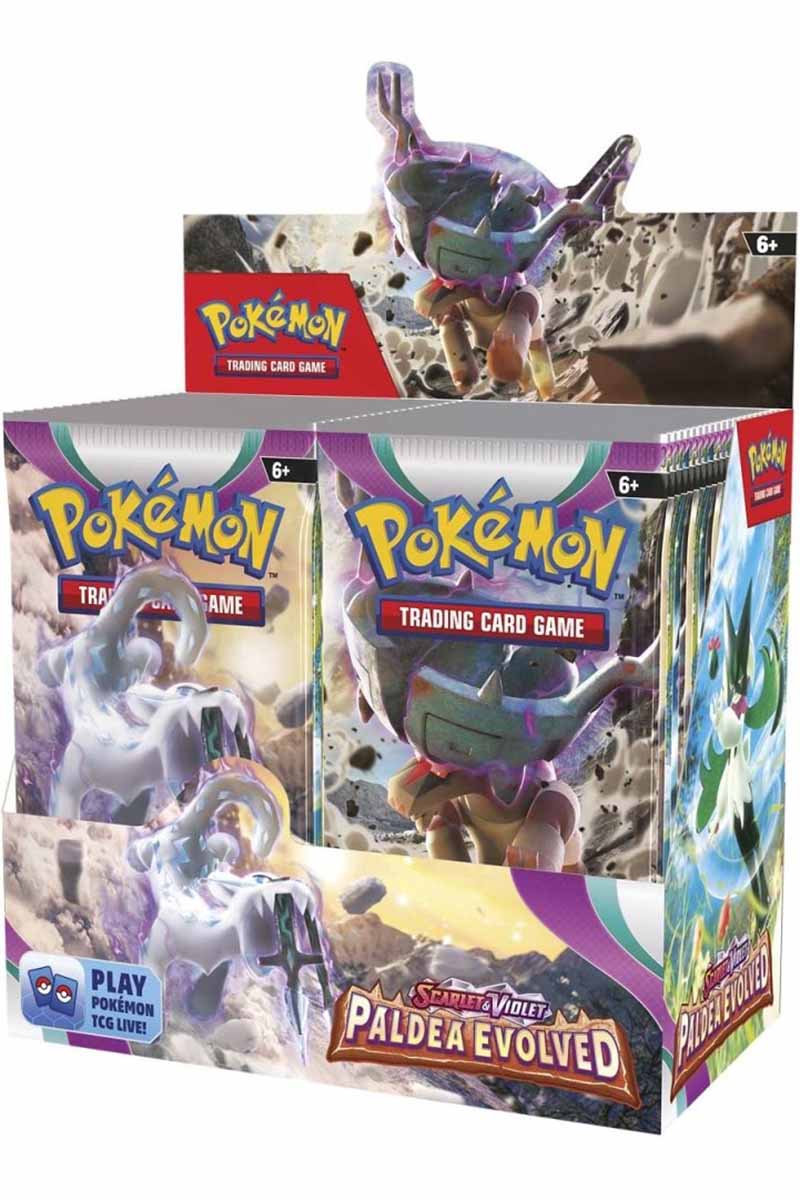Tcg: Scarlet & Violet Paldea Evolved  Booster Box 36pcs (pok85349) fra Pokémon