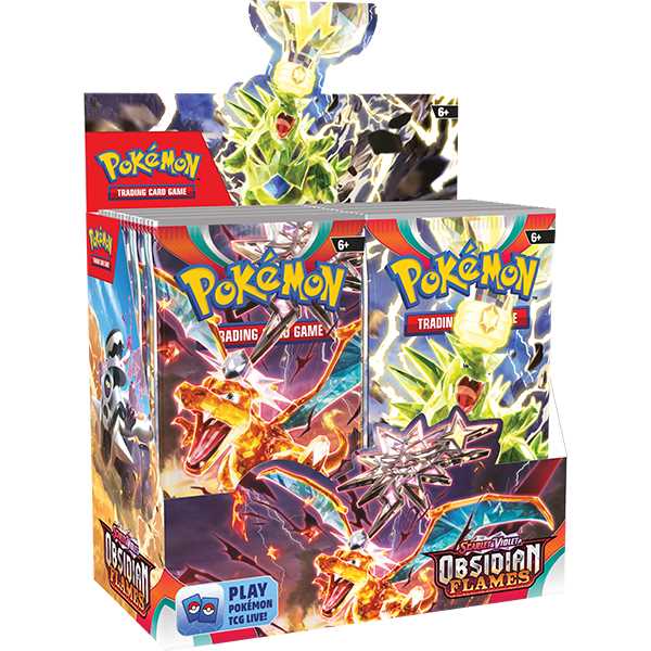Pokemon Scarlet & Violet     Obsidian Flames   36pcs Booster Cdu (pok85374) fra Pokémon