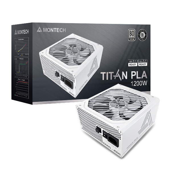 Montech Titan Pla 1200w fra Telon Technology Co Ltd (montech)
