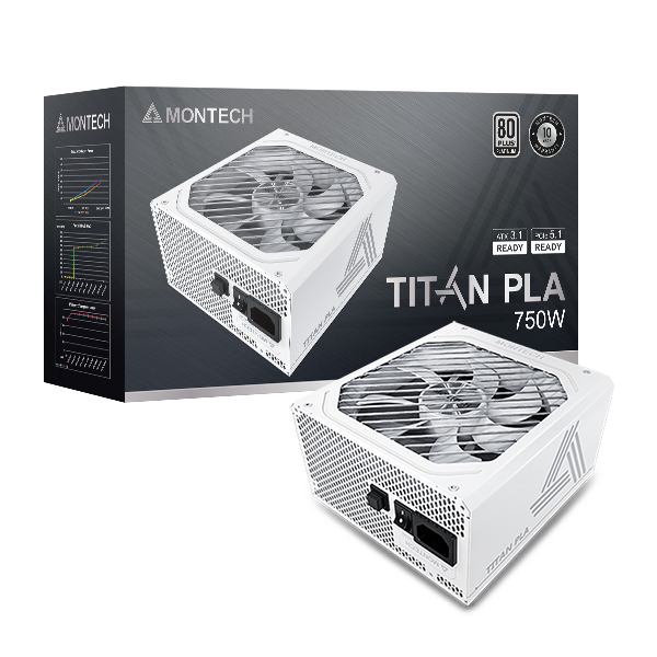 Montech Titan Pla 750w fra Telon Technology Co Ltd (montech)